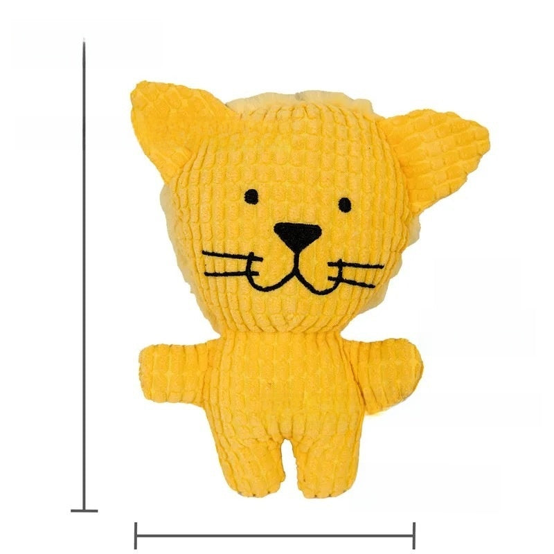 Pet dog plush sound-making toy
