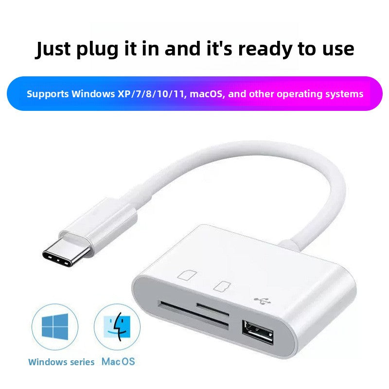 Multi-function OTG Card Reader Adapter