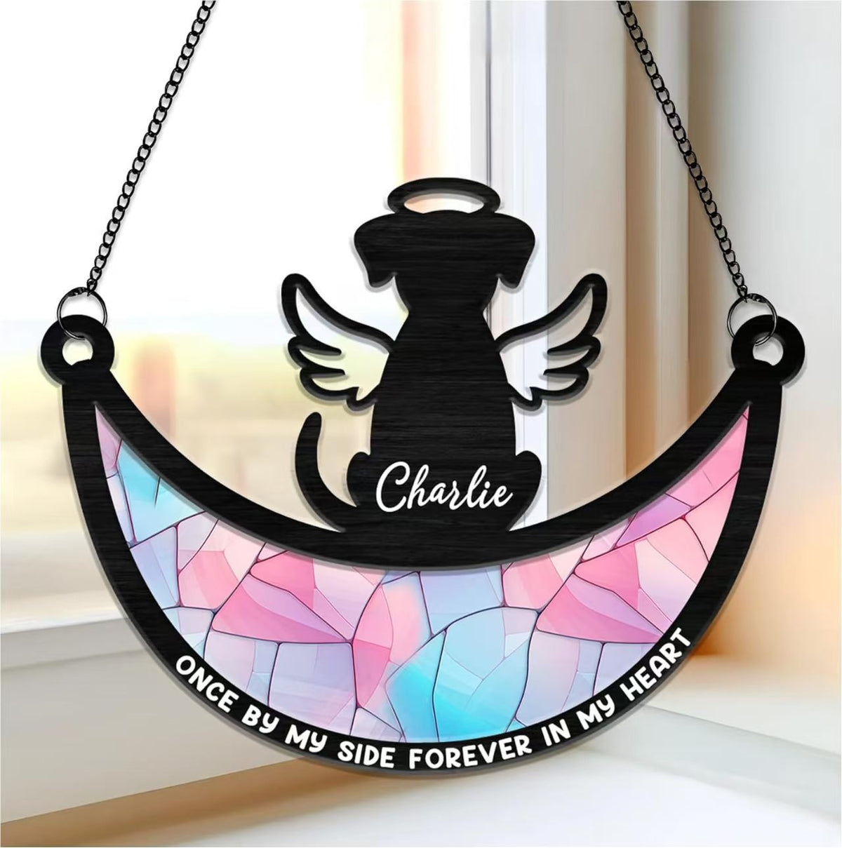 Dog Cat Window Hanging Ornament Personalized Gift