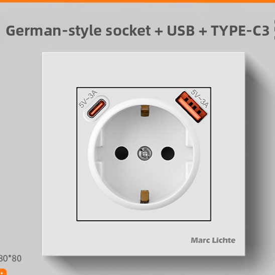 European Standard Charging Socket