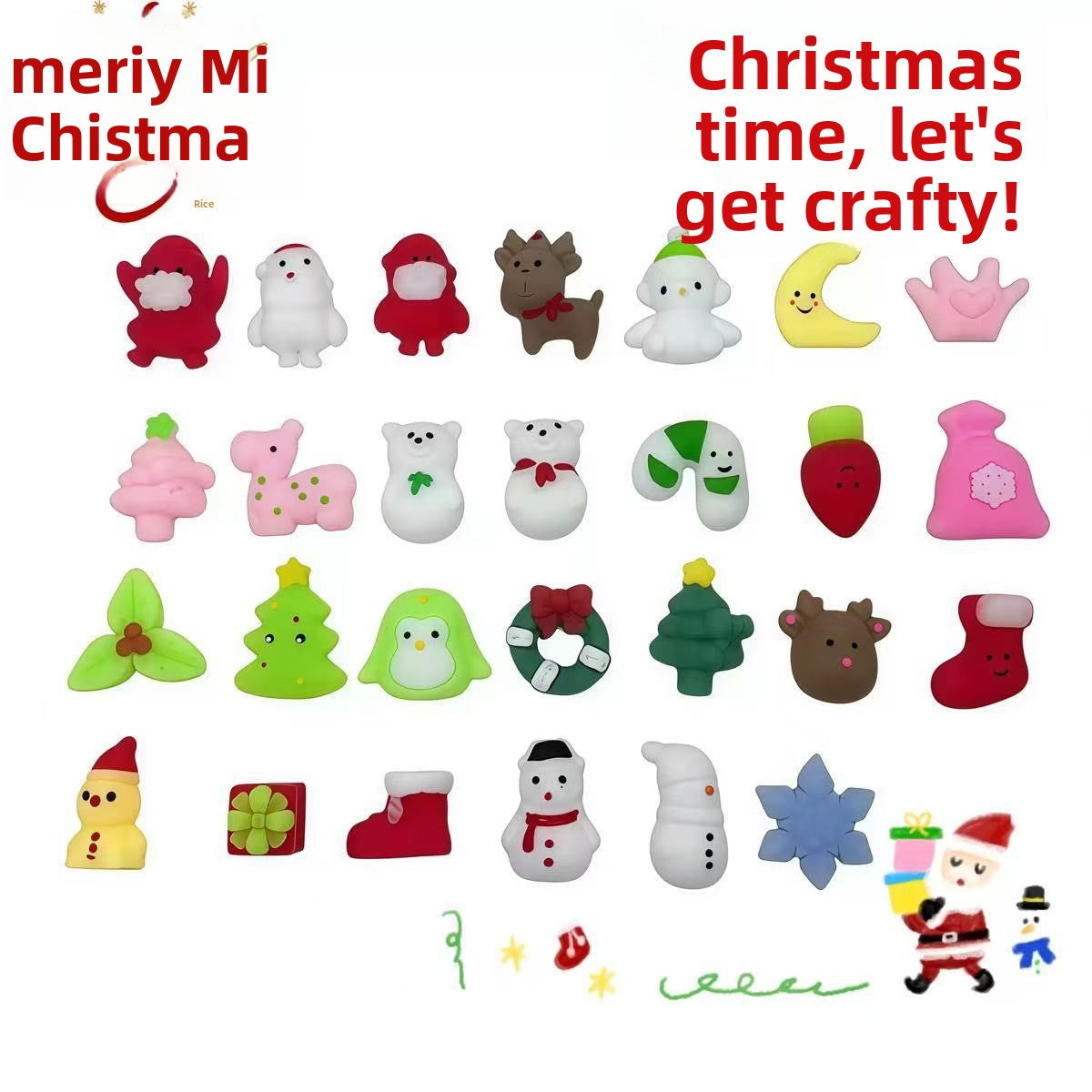 Halloween Christmas Squishy Fidget Toys
