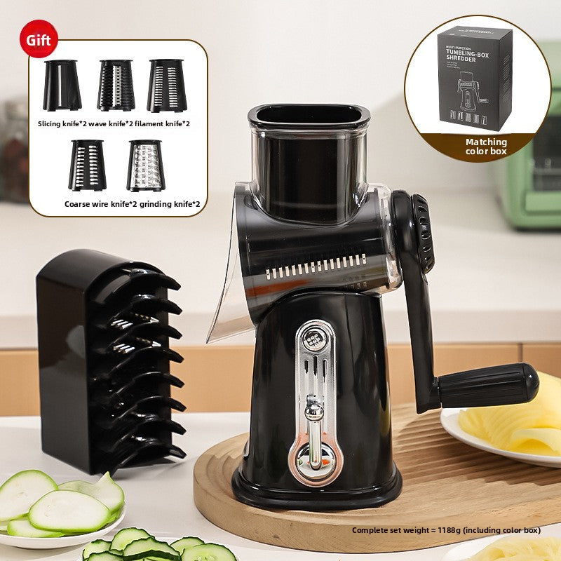 Household Multifunctional Drum Vegetable Slicer Grater