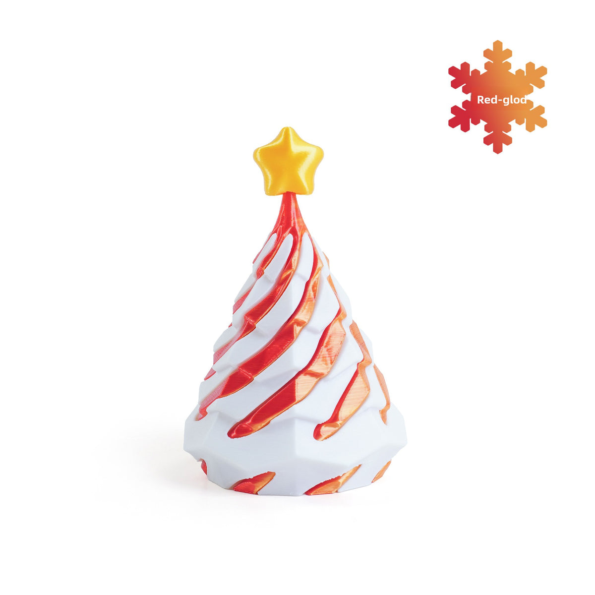 3D Printed Christmas Tree Push Pop Toy