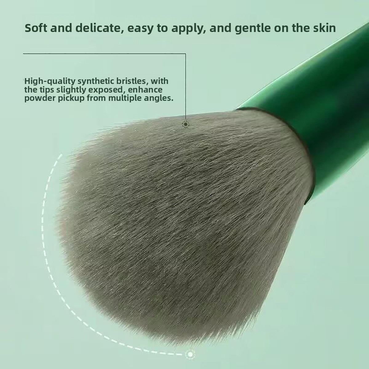13-Piece Makeup Brush Set with Cloth Bag