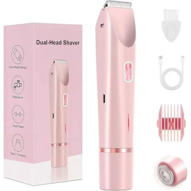 Women's Dual-Head Electric Shaver