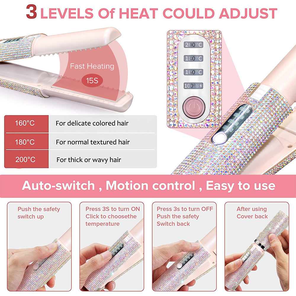 Dual-Purpose Hair Straightener