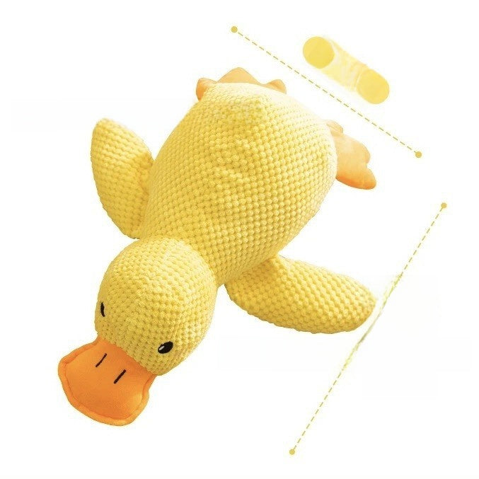 Pet dog plush sound-making toy