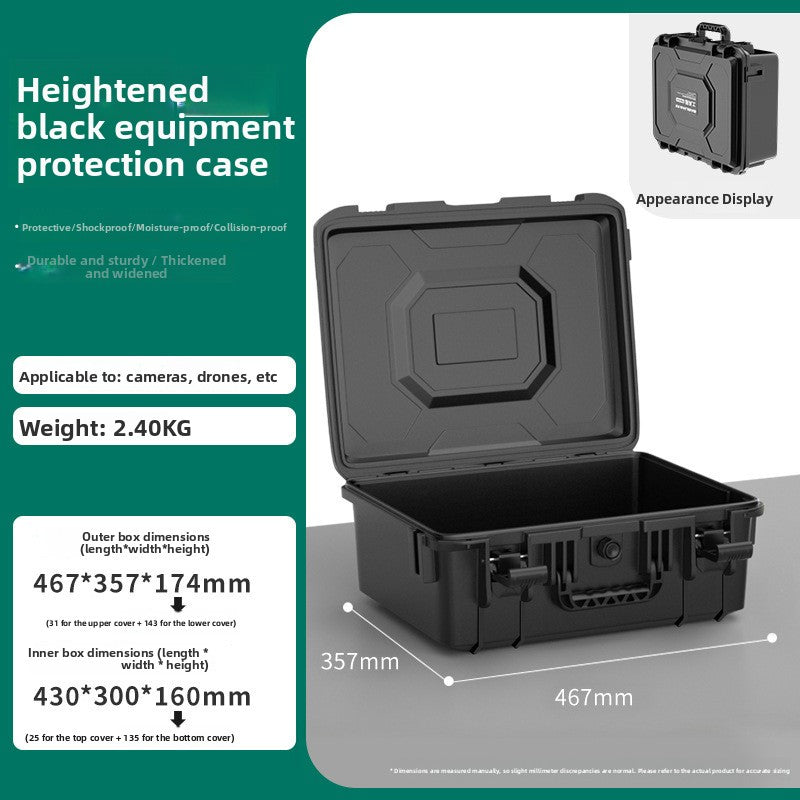 Durable Waterproof Plastic Protective Tool Case with Foam