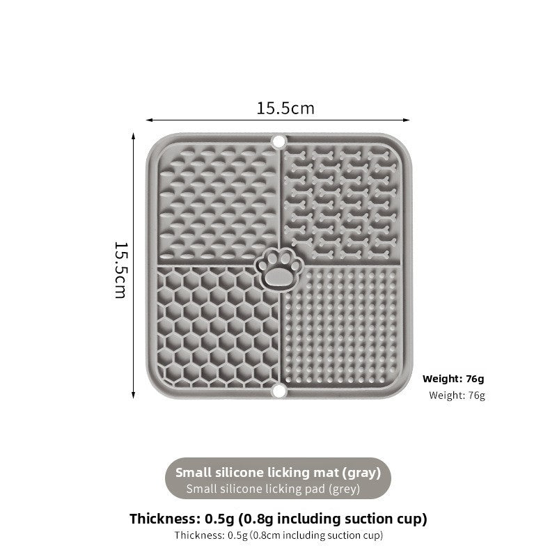 Dog Lick Mat Feeding Pad