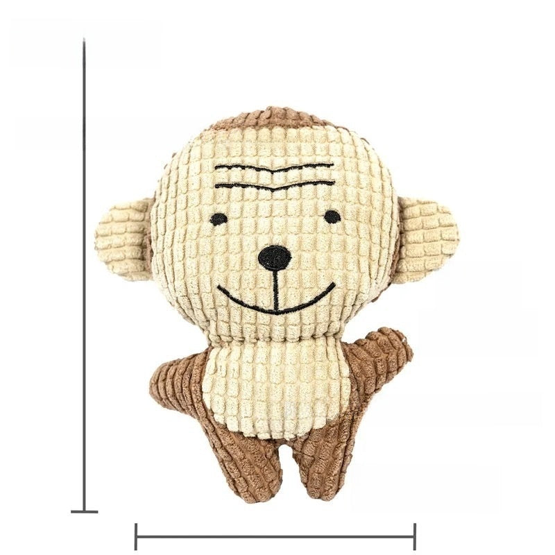 Pet dog plush sound-making toy