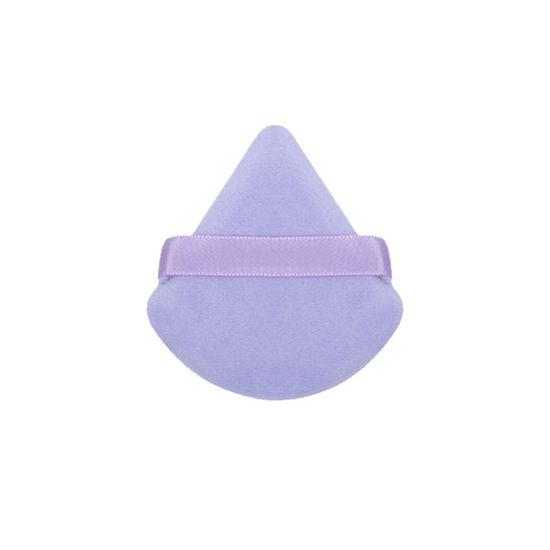 Triangle Fan-Shaped Wet and Dry Makeup Powder Puff
