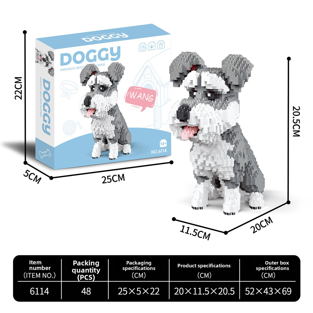 Dog Breed Building Block