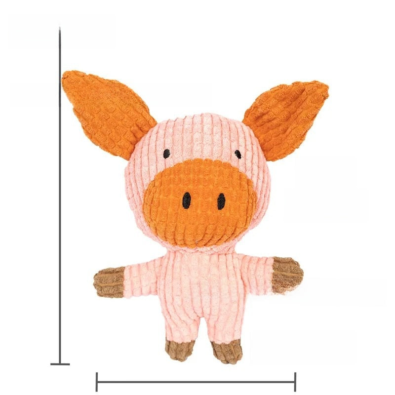 Pet dog plush sound-making toy