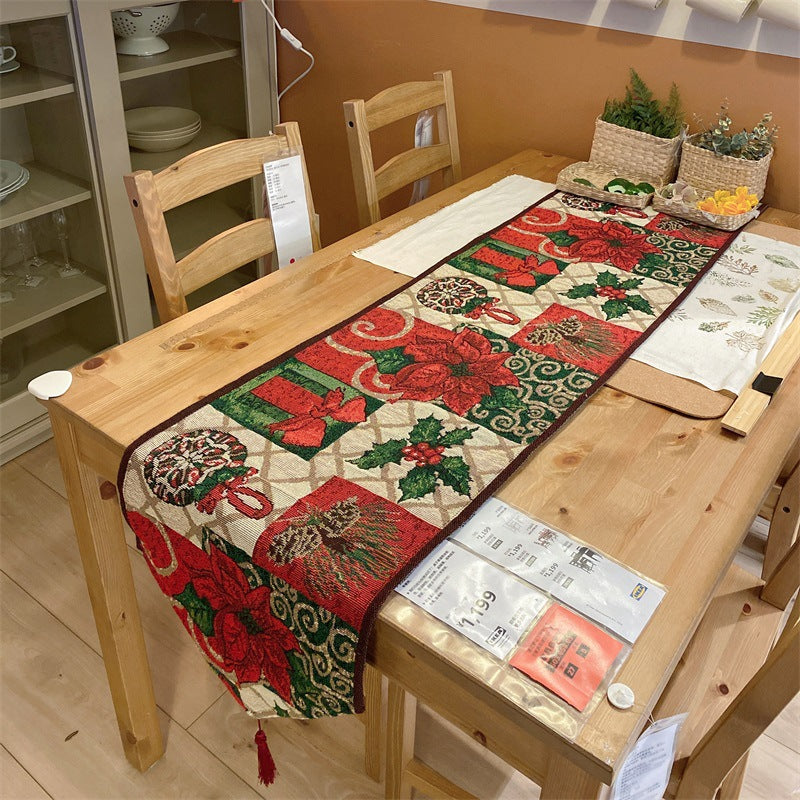 Christmas Table Flag