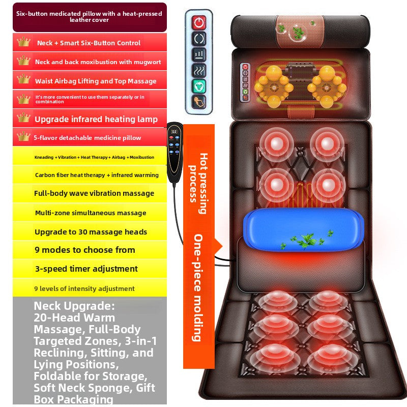 Multi-Functional Folding Electric Massage Mat