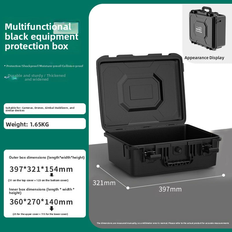 Durable Waterproof Plastic Protective Tool Case with Foam