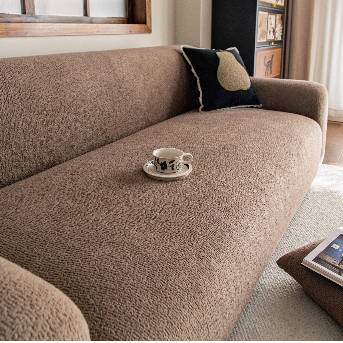 Anti-Cat Scratch Thickened Sofa Protector Cover