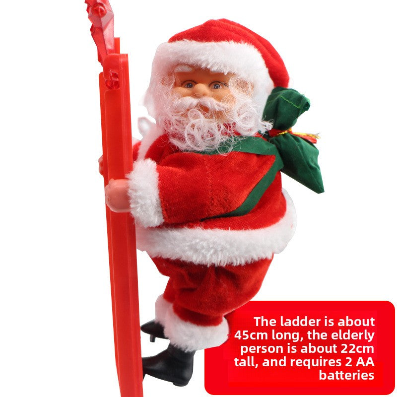 Electric Climbing Santa Claus Toy
