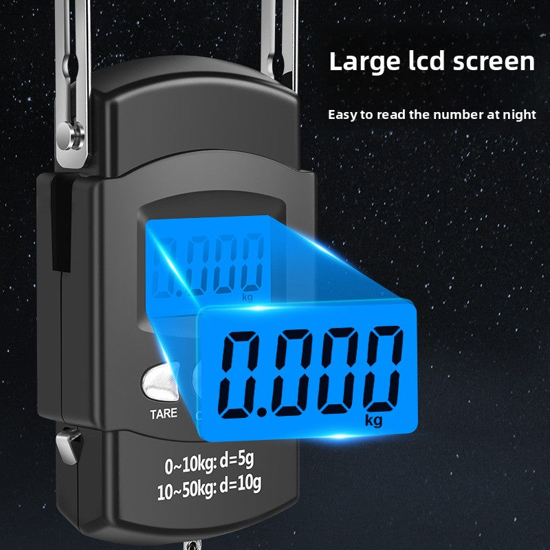 Portable Electronic Scale with Tape Measure