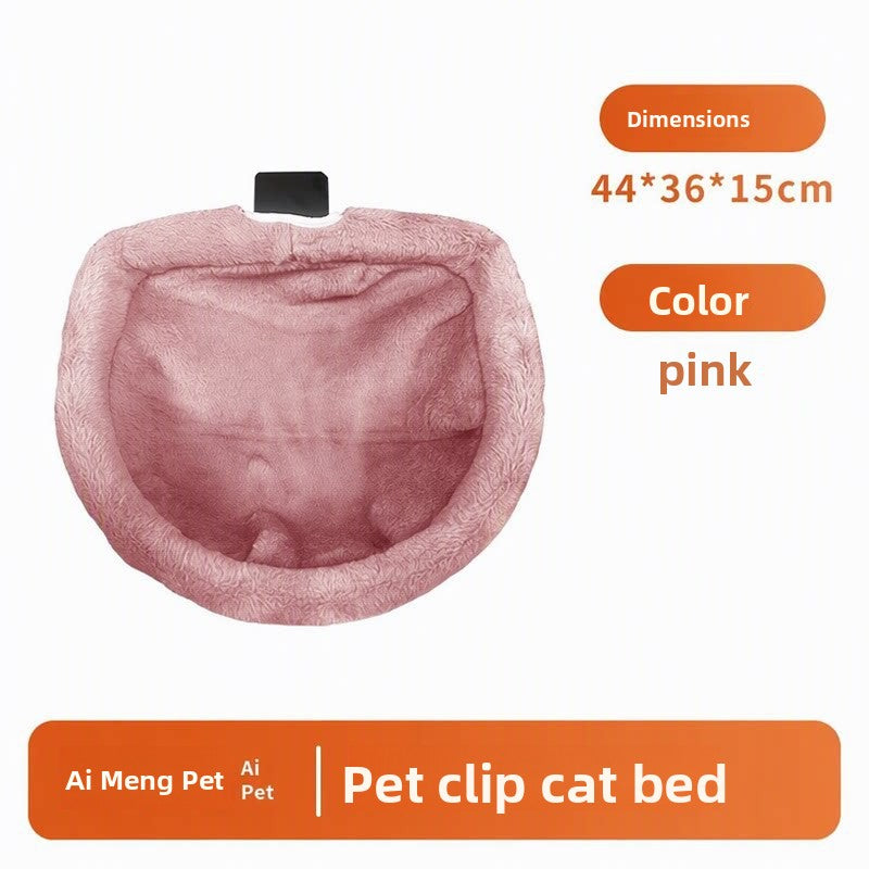 Foldable Desk Clip-On Cat Hammock Bed
