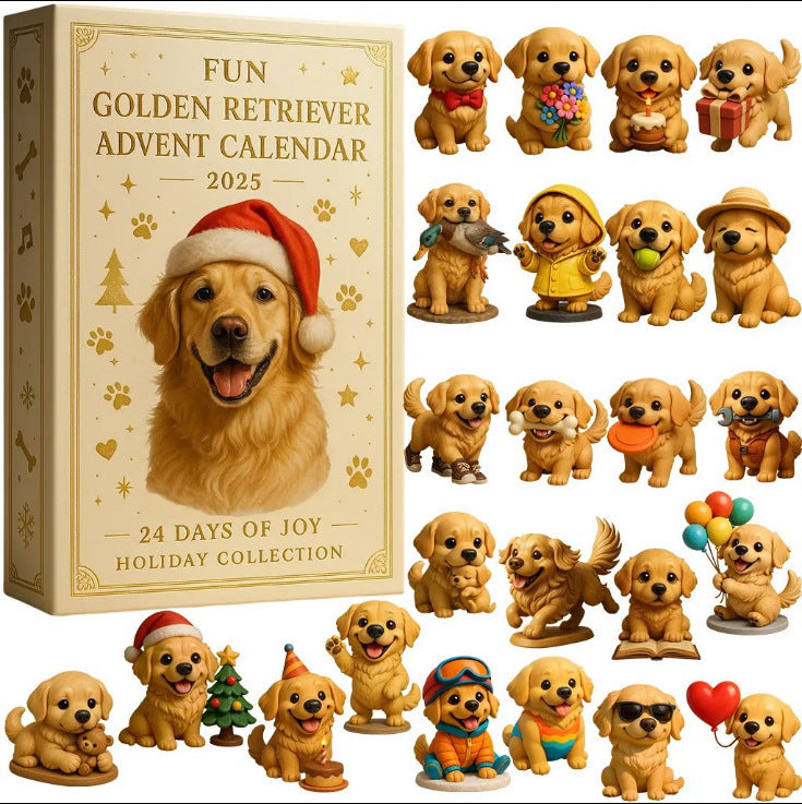 Acrylic Advent Calendar Blind Box Christmas Tree Ornament Pendant