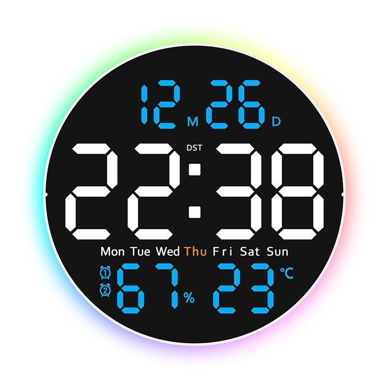 LED Digital Wall Clock