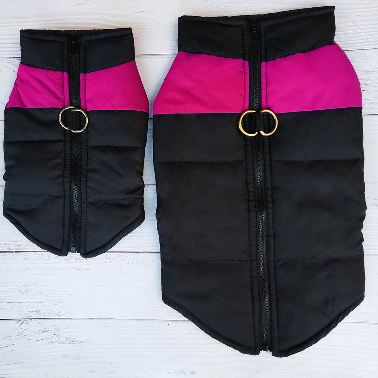 Winter Dog Jacket Cotton Warm Vest