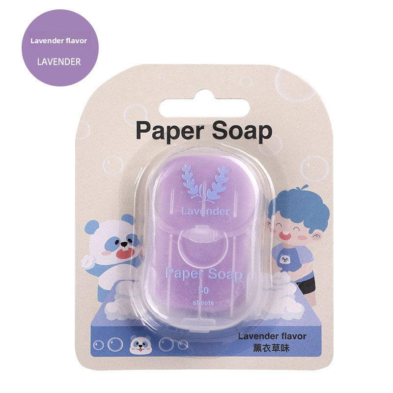 Disposable Soap Paper Tablets