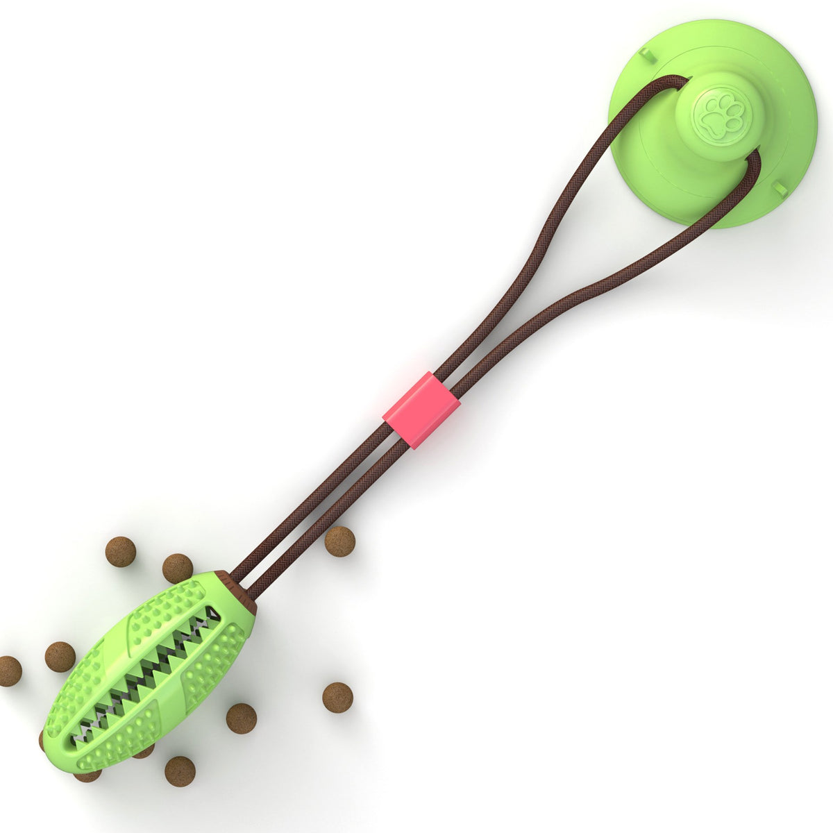 Silicone Suction Cup Dog Tug Toy