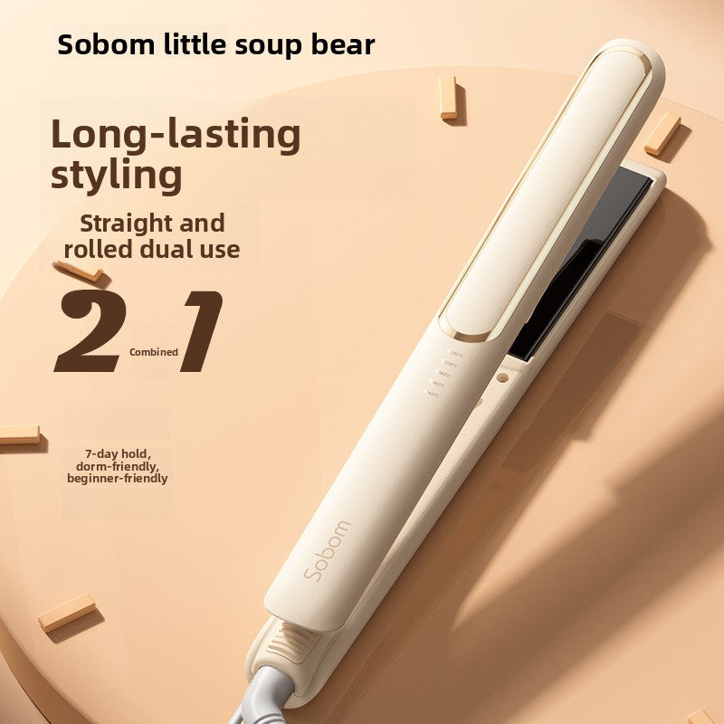 Dual Function Hair Straightener and Curler