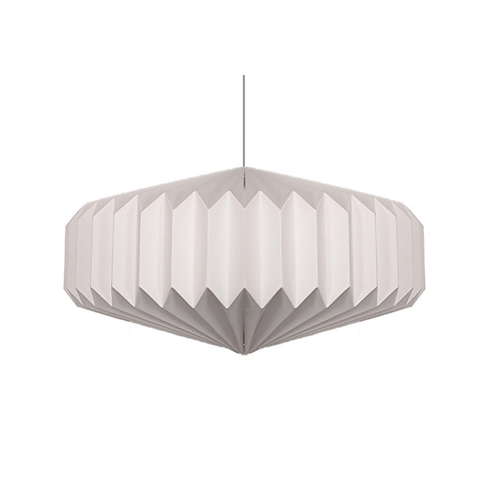 Foldable Paper Pendant Lamp Shade Creative Home Lighting