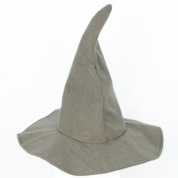 Velvet Witch Hat with Decorations for Halloween Party Costume Accessory