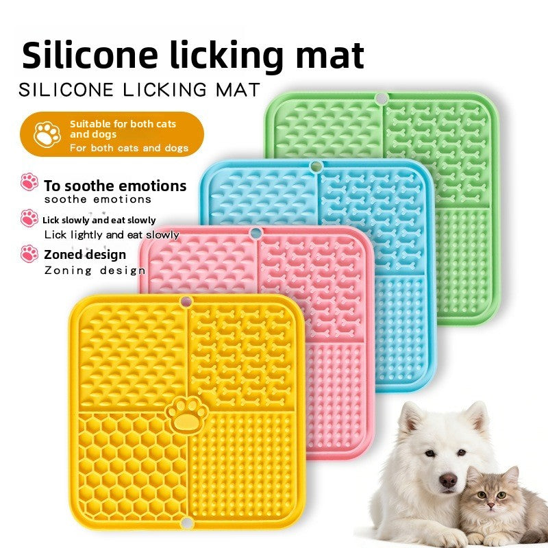 Dog Lick Mat Feeding Pad