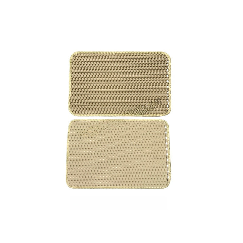 Washable Double Layer Cat Litter Mat