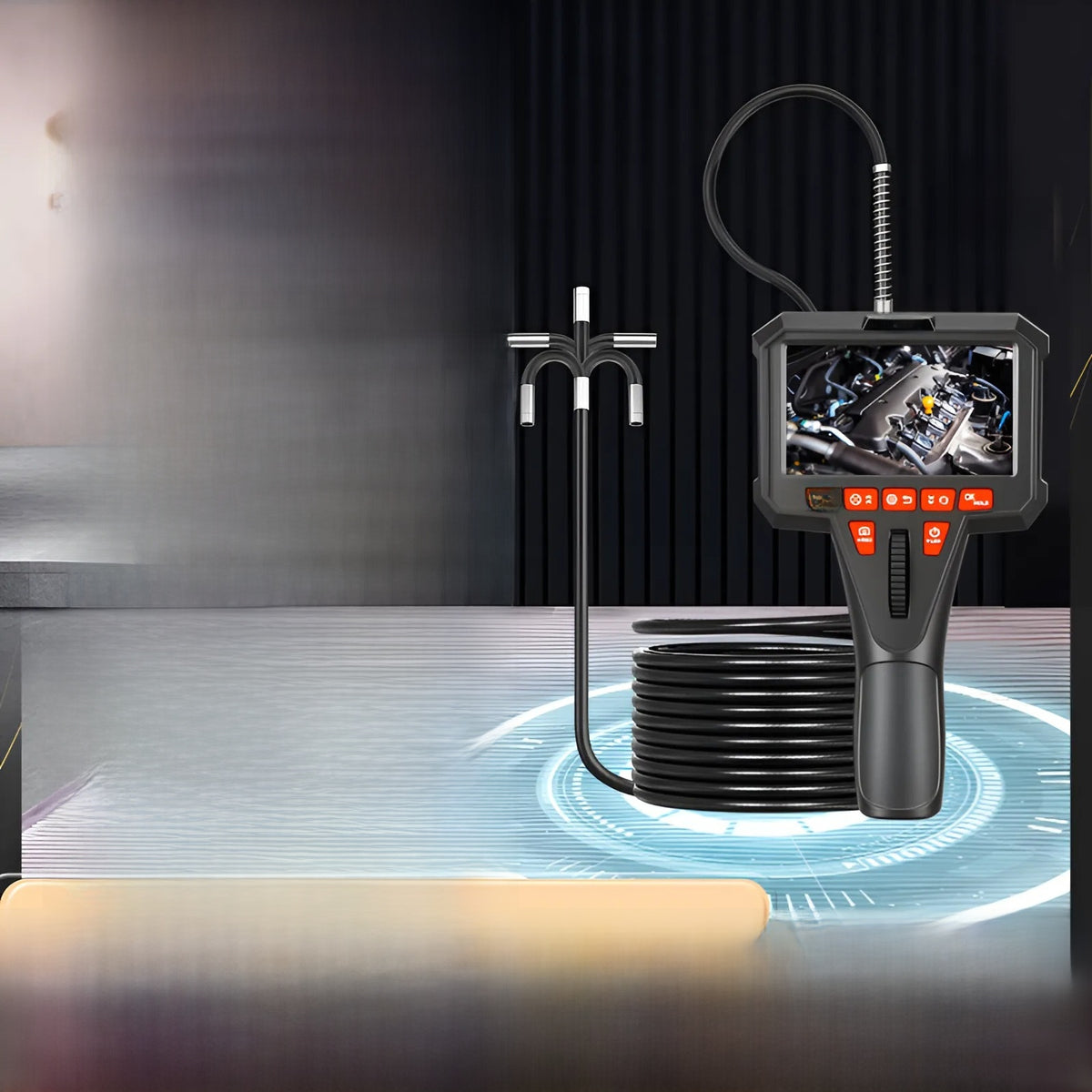Handheld HD Waterproof Endoscope