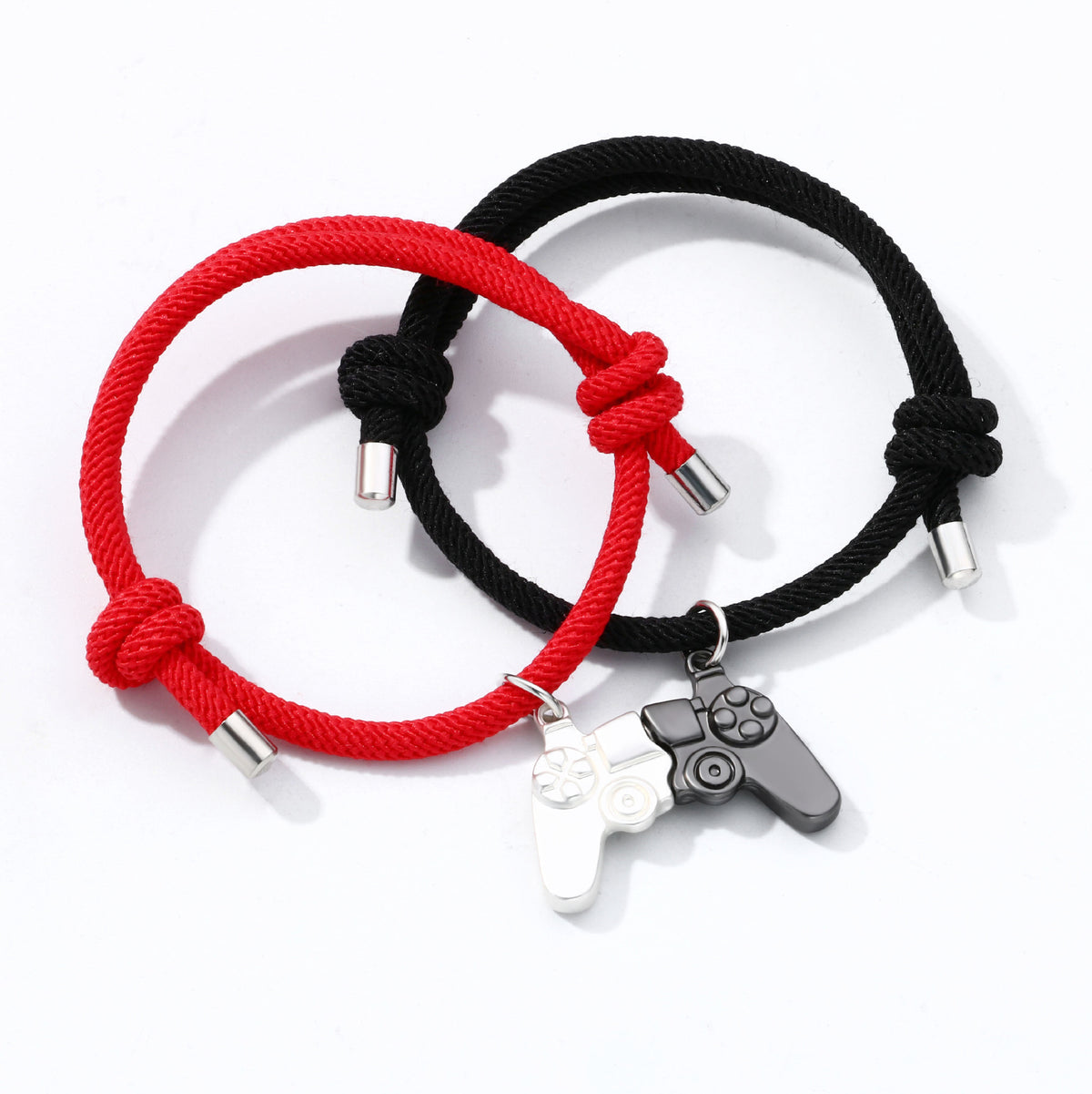 Magnetic Game Controller Couple Necklace