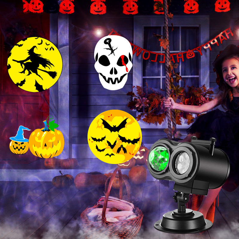 Christmas lights Halloween projection lights