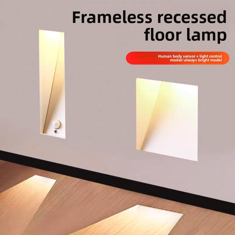 Embedded Frameless Sensor Stair Light