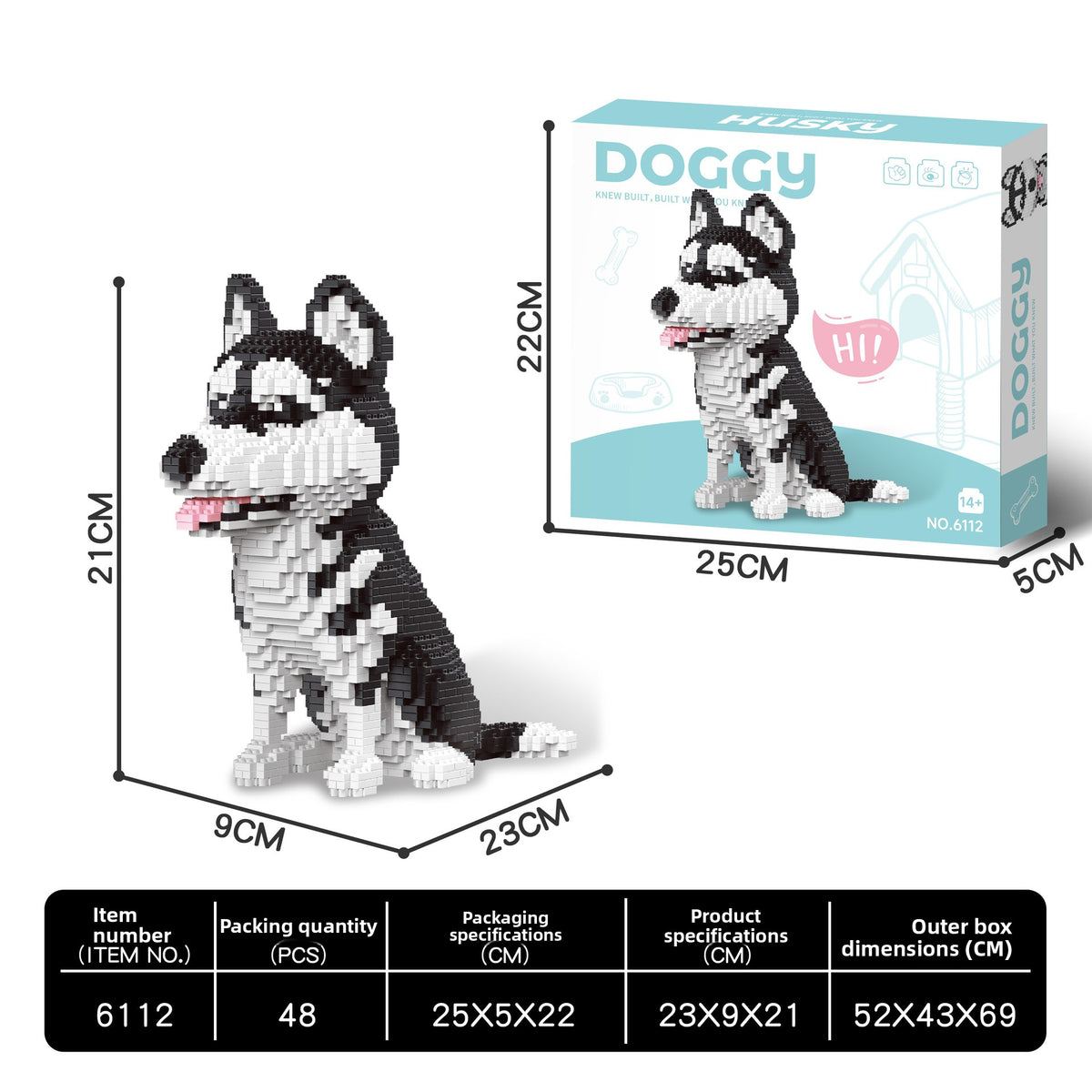 Dog Breed Building Block