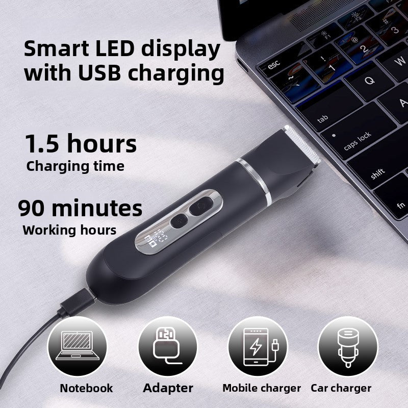 Multifunctional Electric Hair Trimmer for Men