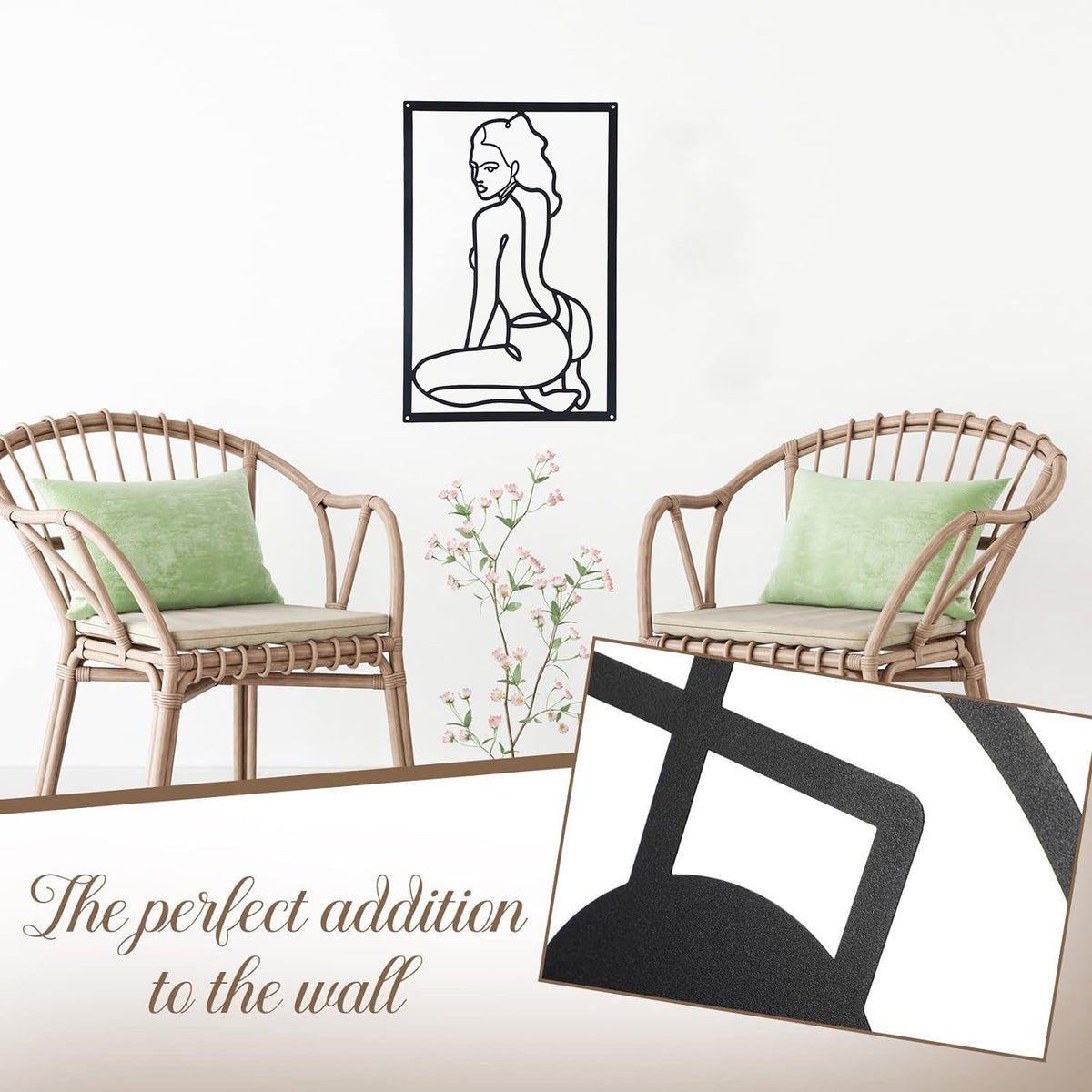 Modern Metal Wall Art Decor