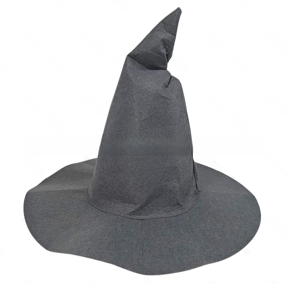 Velvet Witch Hat with Decorations for Halloween Party Costume Accessory