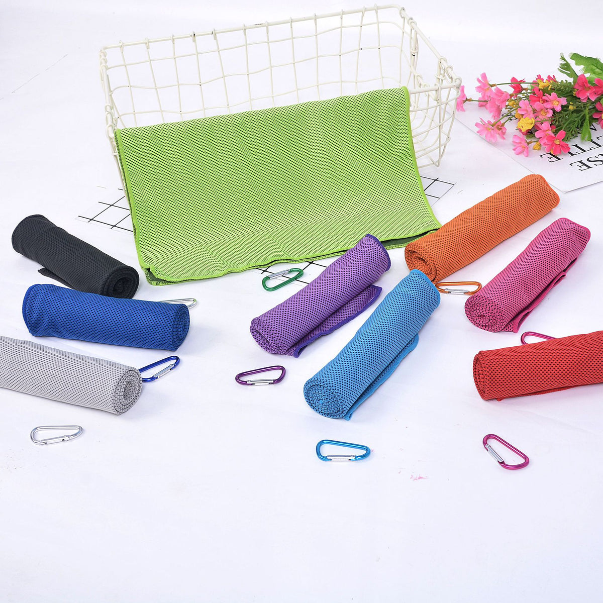 Double Layer Instant Cooling Sports Towel