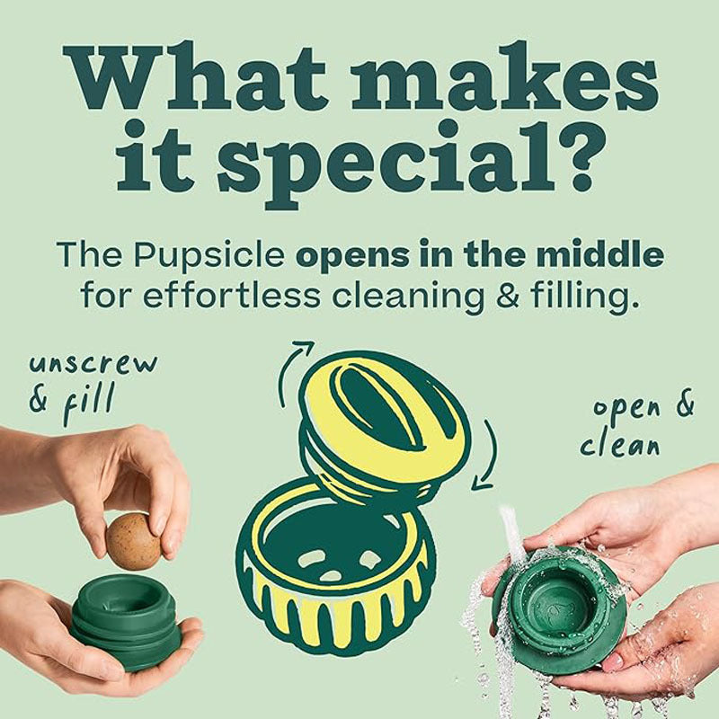 Pet Silicone Feeding Ball Food Dispensing Molar Chew Toy