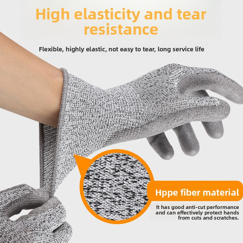 HPPE Cut Resistant Safety Gloves