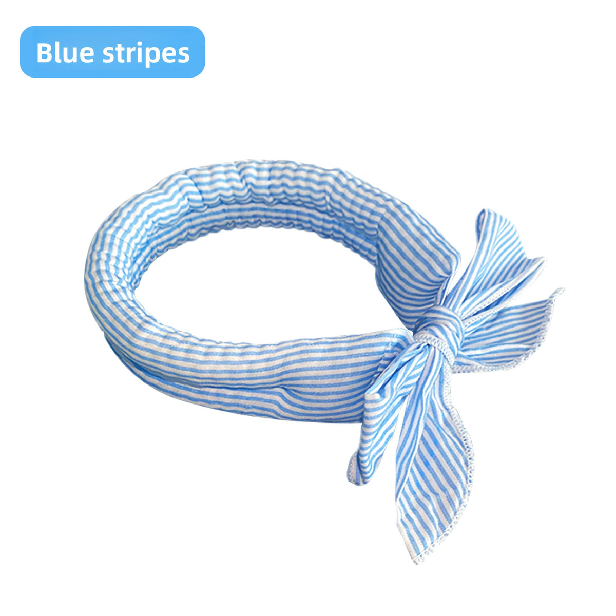 Soft Cotton Pet Cooling Scarf Bowknot Tie Neck Wrap for Cats Dogs Summer