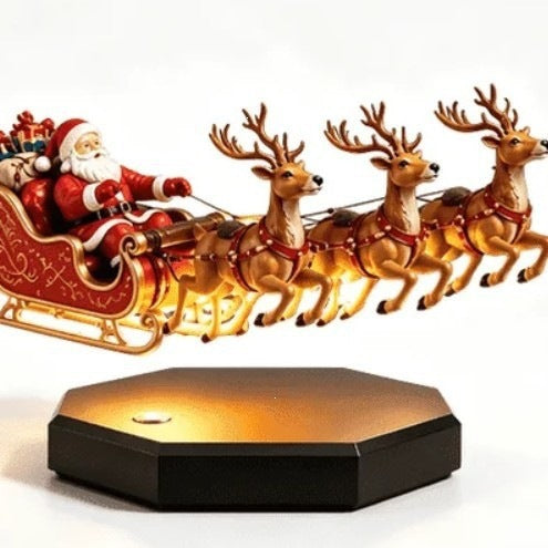 Magnetic Levitation Santa Claus Sleigh