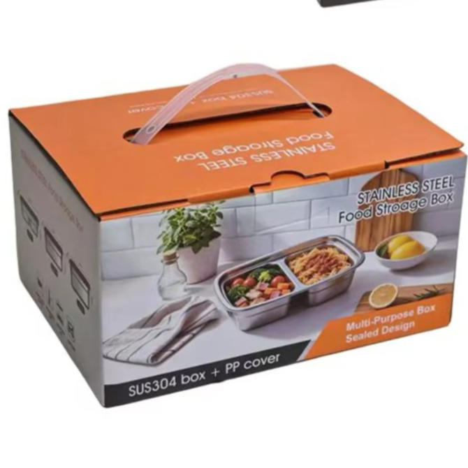 Stainless Steel Vacuum Sealed Lunch Box