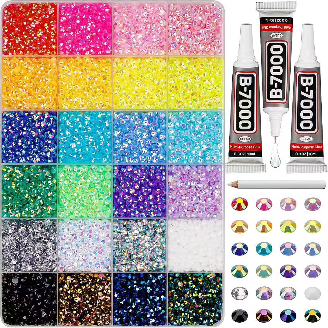 Resin Rhinestone Set
