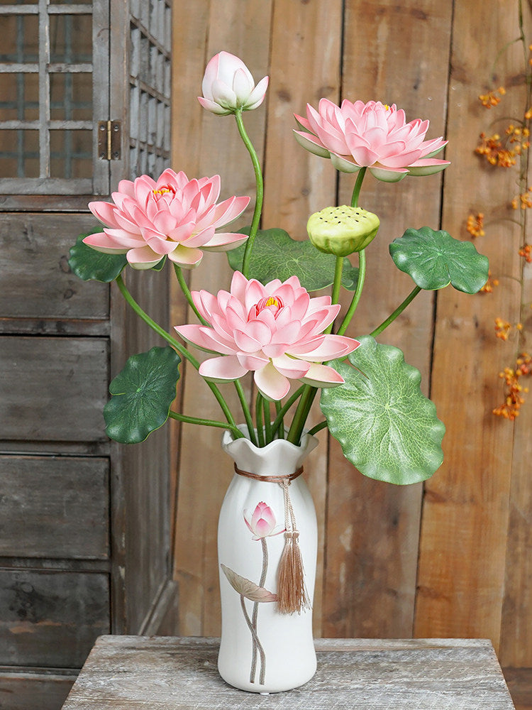 Artificial silk flowers
